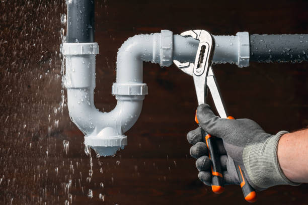 Professional Sewer Line Repair technician working in Apollo Beach, FL